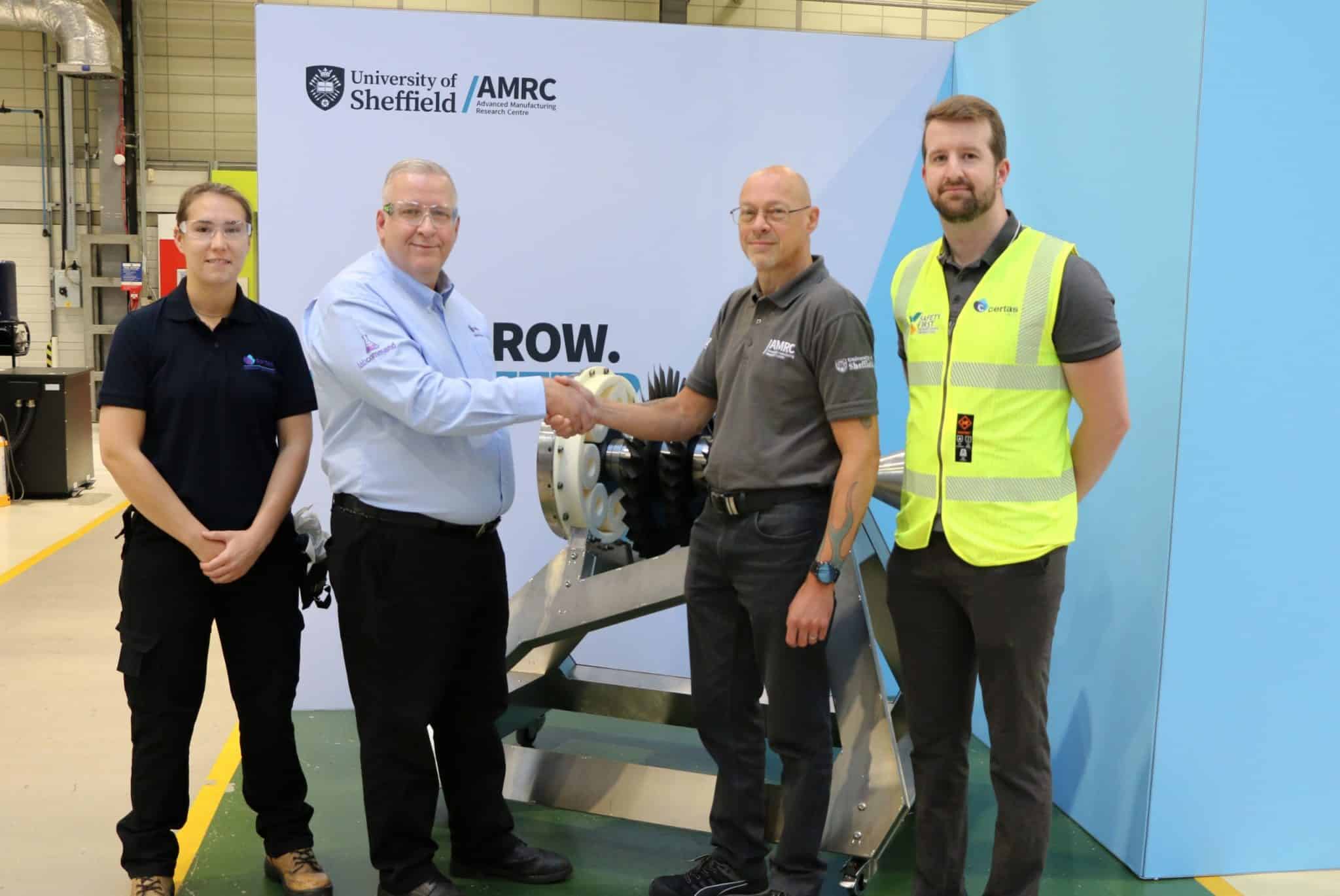 Strategic Partnership with the University of Sheffield Advanced Manufacturing Research Centre (AMRC)